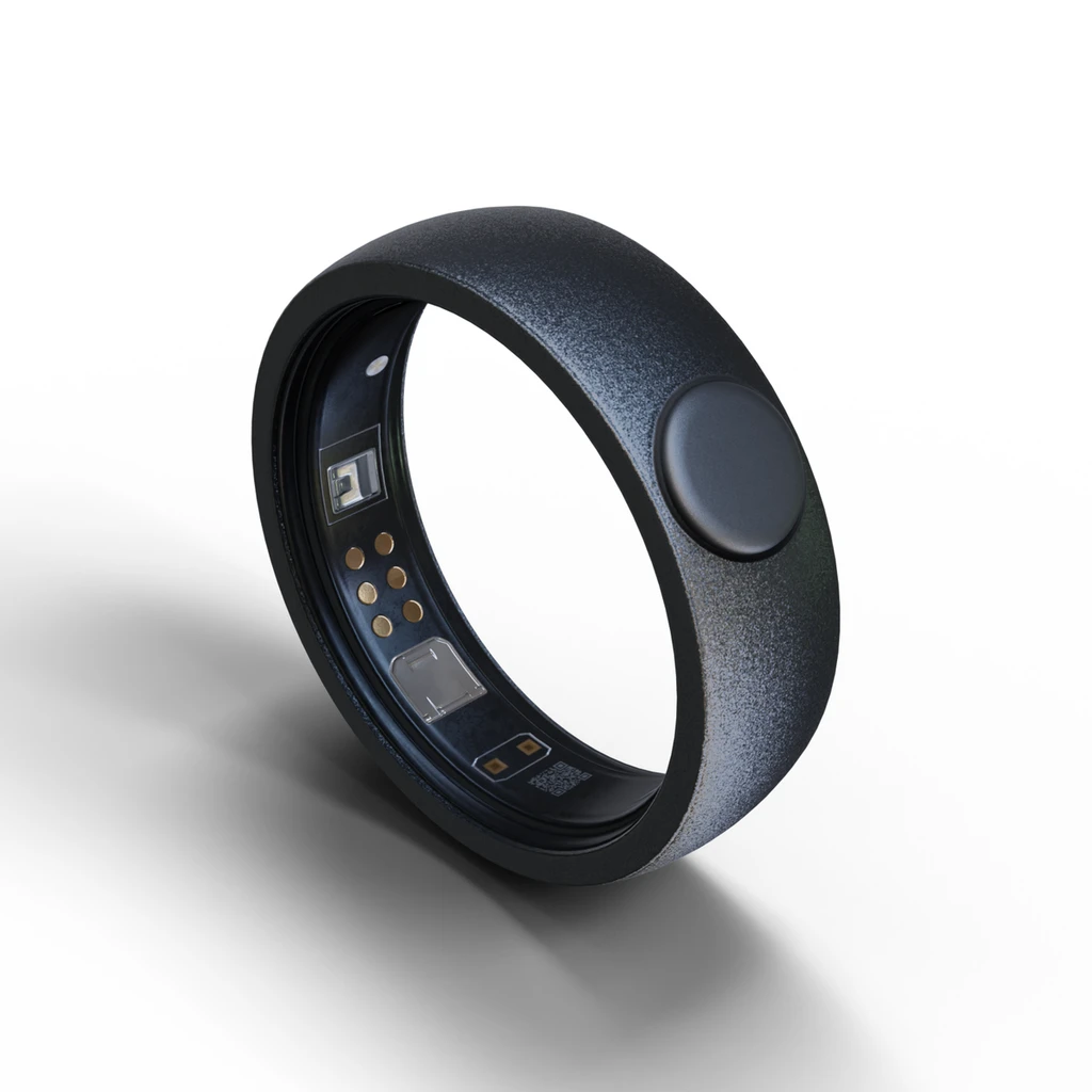 Nexting Ring in matte black